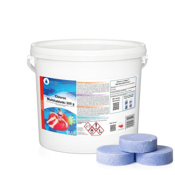 Multitabletki BLUE tabletki chlorowe duże 200 g NTCE 3 kg